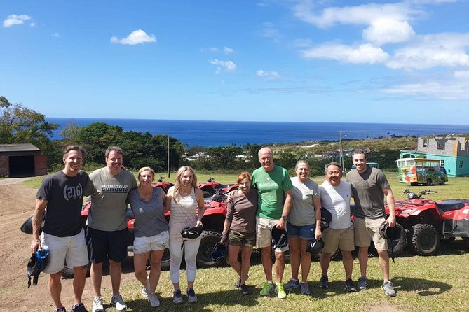 ATV Tour of St Kitts - Guides Ivan and Manners Matter Here
