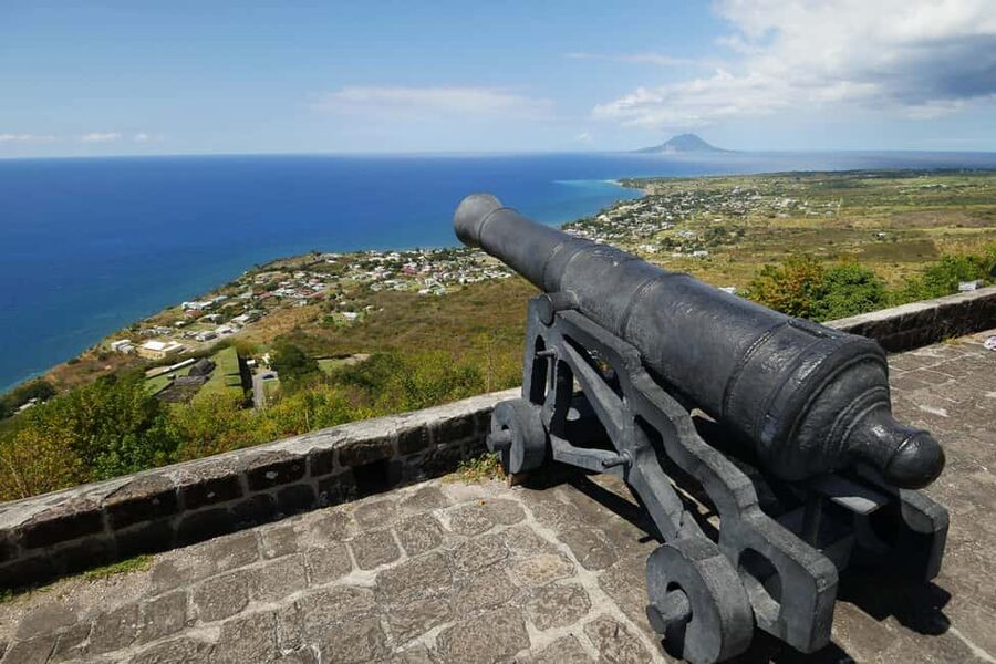Basseterre: Brimstone Hill Fortress & Beach Shore Excursion - Brimstone Hill Fortress after 104 years of construction
