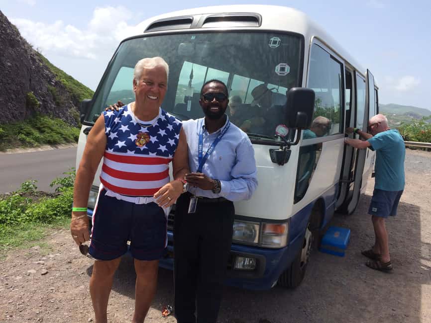 Basseterre: Highlights Capital and Beach Tour - Timothy Hill and the two-water view