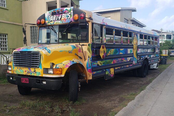 Half Day St. Kitts Party Bus City Excursion and Beach - Basseterre and the One-Hour City Portion