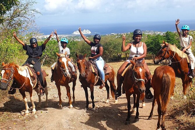 Horseback Riding, A Scenic Escape - Riding through fruit trees and tropical forest