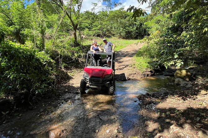 Jungle bikes Dune Buggy - Getting from Basseterre to the ATV base
