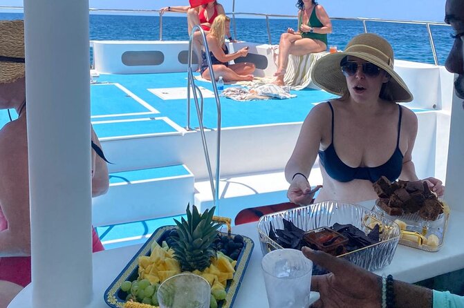 Private Half Day with Waterslide Boat - Private beach time on the St Kitts coast