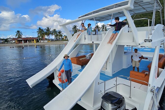 Private Half Day with Waterslide Boat - What the crew adds to the day
