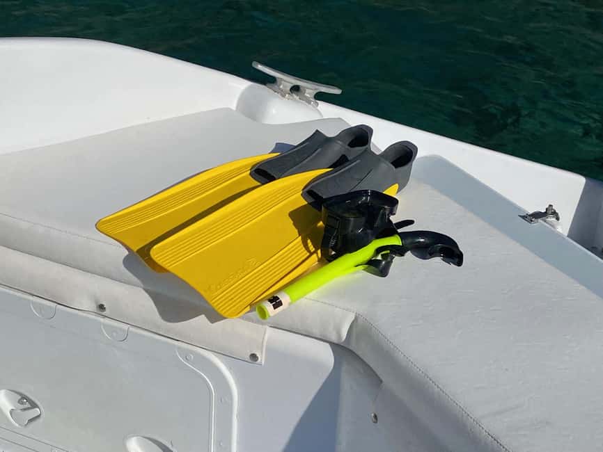 PRIVATE POWER CATAMARAN - Snorkeling, swimming, and coastal views near St Kitts