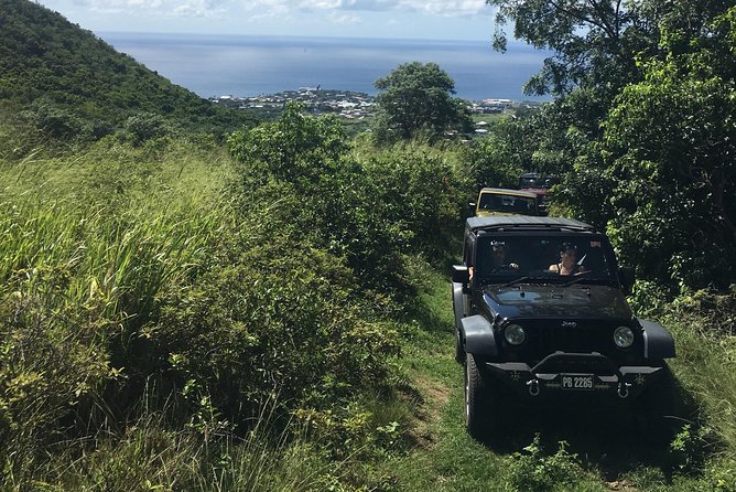 Self Drive 4x4 Off Road Jeep Wrangler & Beach Chill - Two hours through St Kitts countryside