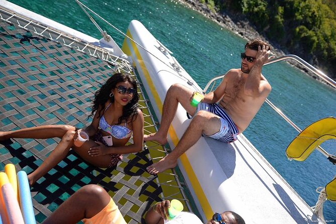 Snorkel Lunch & Lounge: Bluewater or Snorkel and Lunch: Leeward - Lunch, rum punch, and time on deck