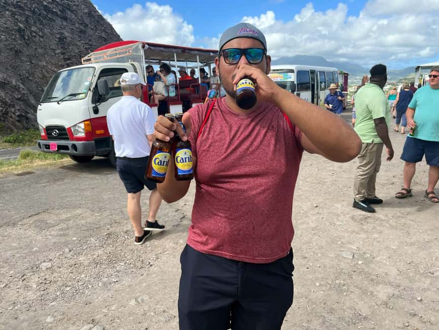 St. Kitts: Basseterre, Royal Highlight Tour - South Friars beach for the final hour