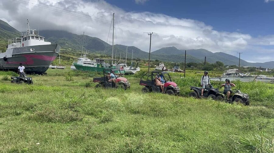 St. Kitts:Countryside Dune Buggy Tour - Getting Comfortable Behind the Wheel