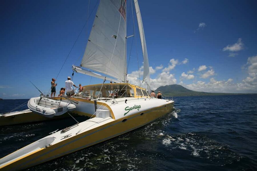 St. Kitts Full-Day Catamaran Cruise to Nevis - Starting at Port Zante Marina
