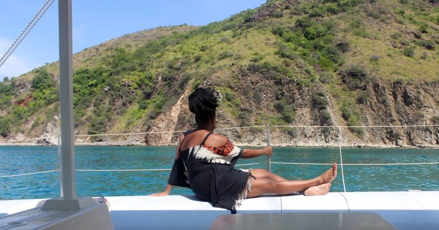 St. Kitts Full-Day Catamaran Cruise to Nevis - Lunch on the catamaran
