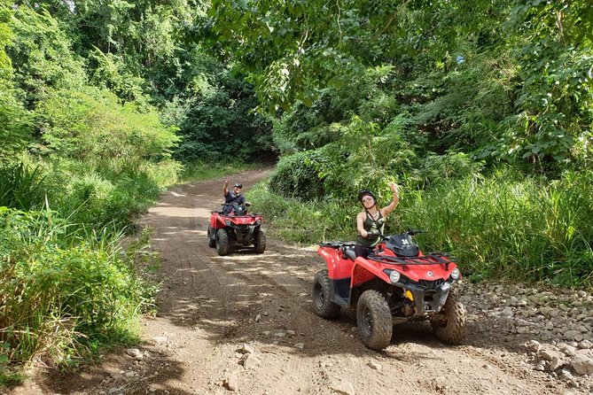 St Kitts Private ATV Adventure - Scenic stops, monkeys, and extra island sights