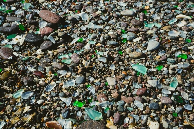 St.Kitts Sea Glass & Volcanic Black Sand Beach Day - Time to swim in clear ocean water
