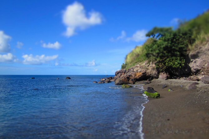 St.Kitts Sea Glass & Volcanic Black Sand Beach Day - What makes the black sand beach special