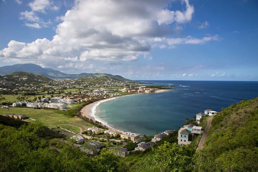 St. Kitts: Top Sights Guided Van or Open-Air Safari Tour - Timothy Hill delivers the big photo stop