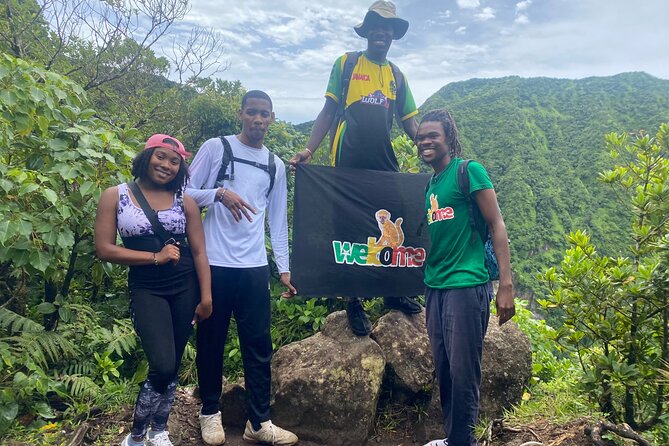 St.Kitts Volcano Hike To Mt. Liamuiga (Highest Peak On Island) - The lower trail: roots, shade, and steady climbing