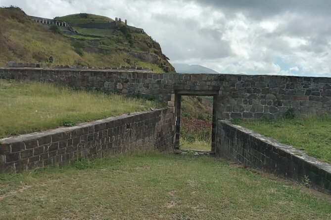 The Brimstone Hill Fortress Hike - The short, steep approach to the fortress
