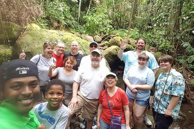 Tropical Rain Forest Explorer Hike In St. Kitts - Learning about land owned by formerly enslaved people