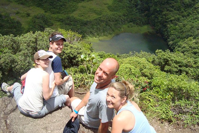 Volcano Crater Hiking Tour in St Kitts - The summit: views, clouds, and a picnic break